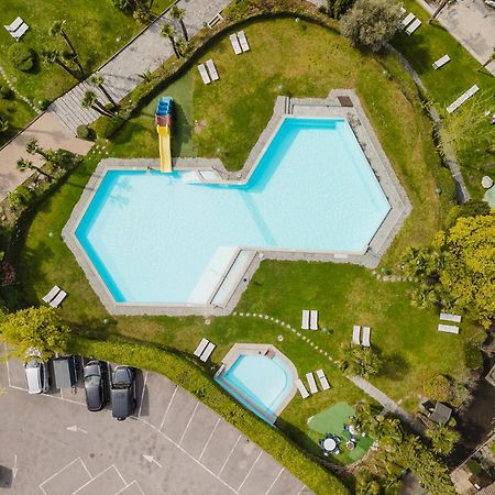 Luganersee, Pool, Strand, Parkplatz, Suite 204 Bissone Exterior photo